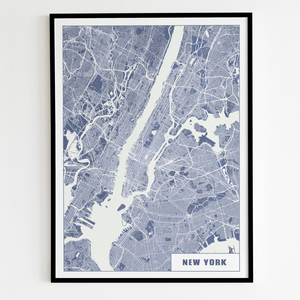 Create Your NYC TECH Style Map – Personalize Your Stylish City Poster