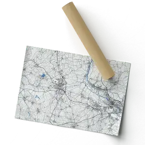 Create Your Own Custom Map - Personal Gift, Poster, or Decor