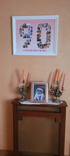 Customer Photo by Begoña for Review Print Photo Collage Poster 50x40cm