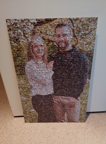 Customer Photo by Daniel for Review Print Photo Mosaic [Online] Dibond 50x75cm