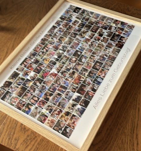 Customer Photo by Lydia for Review Print Photo Collage Poster 70x50cm