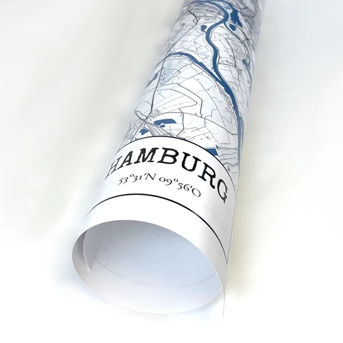Coordinates Poster: Rolled Up